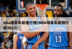 nba球员年薪排行榜(NBA球员年薪排行榜2023)