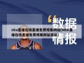 nba直播在线直播免费观看网站(NBA直播在线直播免费观看网站袋鼠)