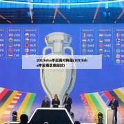 2013nba季后赛对阵图(2013nba季后赛录像回放)