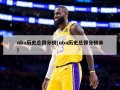 nba历史总得分榜(nba历史总得分榜单)