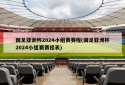 国足亚洲杯2024小组赛赛程(国足亚洲杯2024小组赛赛程表)